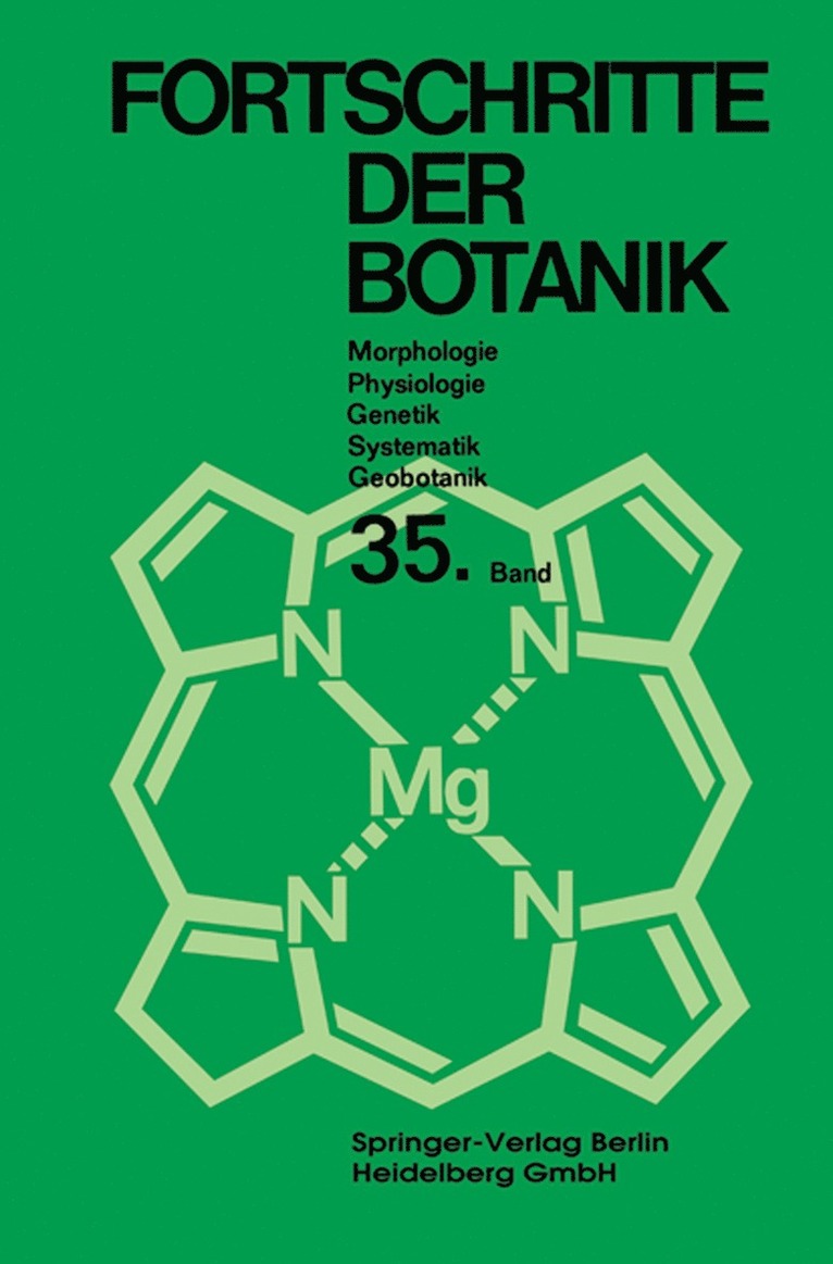 Heinz Ellenberg, Karl Esser, Hermann Merxmüller, Eberhard Schnepf, Hubert Ziegler - Fortschritte der Botanik, Häftad