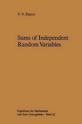Sums of Independent Random Variables 1