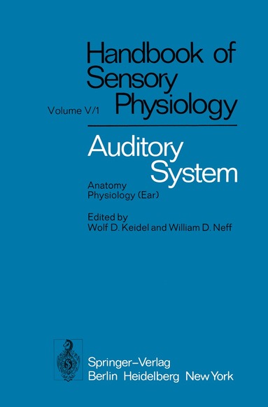 bokomslag Auditory System