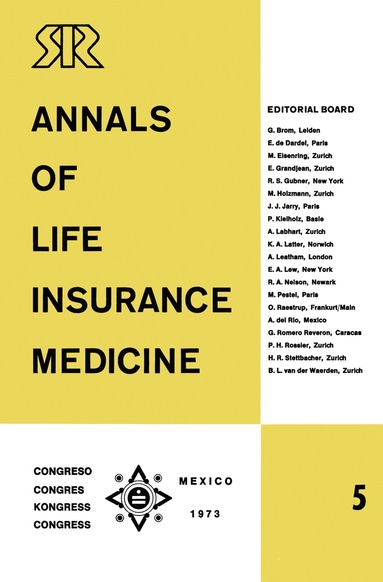 bokomslag Annals of Life Insurance Medicine 5