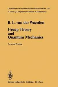 bokomslag Group Theory and Quantum Mechanics