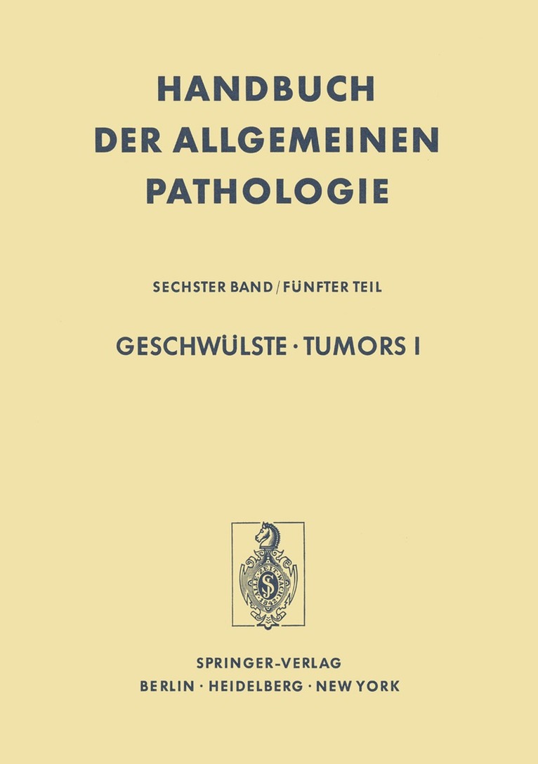 Geschwlste / Tumors I 1