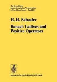 bokomslag Banach Lattices and Positive Operators