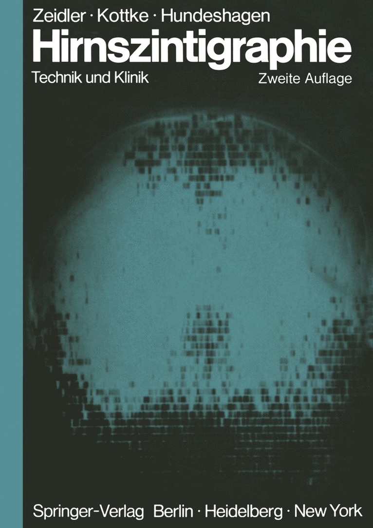 Ulrich Zeidler, Sybille Kottke, Heinz Hundeshagen - Hirnszintigraphie, Häftad