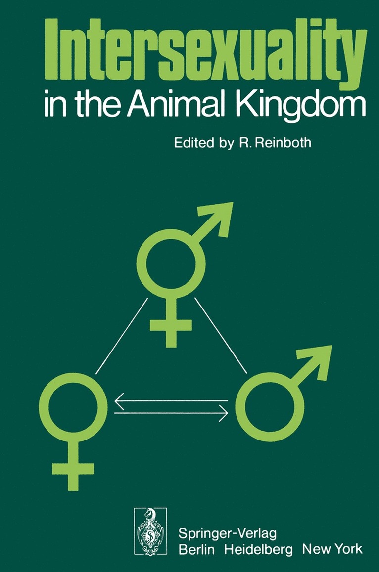 R. Reinboth - Intersexuality in the Animal Kingdom, Häftad