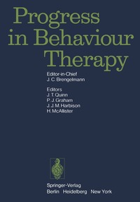 bokomslag Progress in Behaviour Therapy