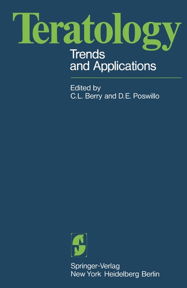 C.L. Berry, D.E. Poswillo - Teratology, Häftad