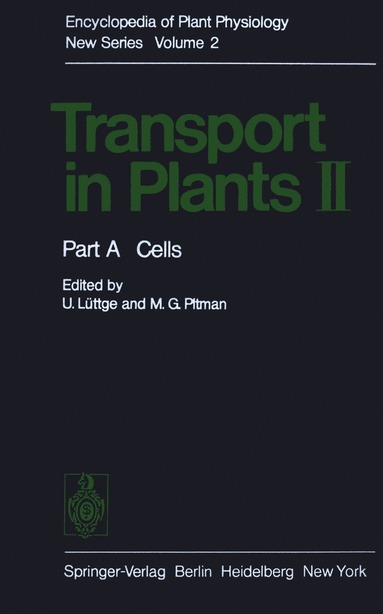 bokomslag Transport in Plants II