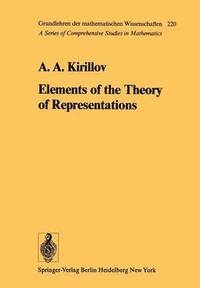 bokomslag Elements of the Theory of Representations