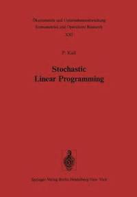 bokomslag Stochastic Linear Programming