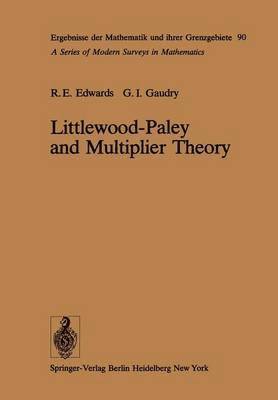 Littlewood-Paley and Multiplier Theory 1