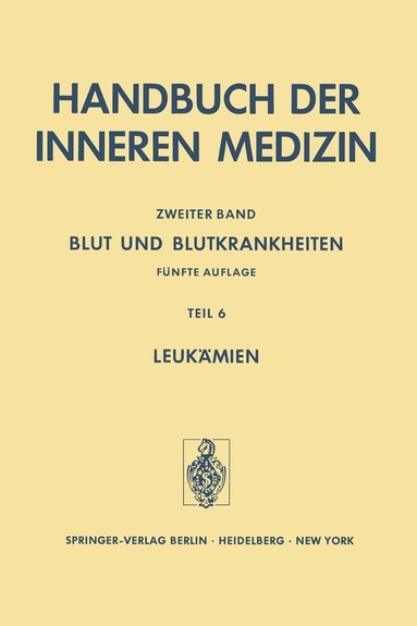 H. Begemann - Blut und Blutkrankheiten, Häftad