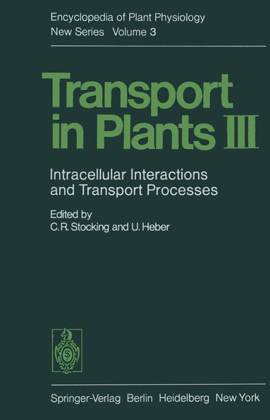 C.R. Stocking, U. Heber - Transport in Plants III, Häftad