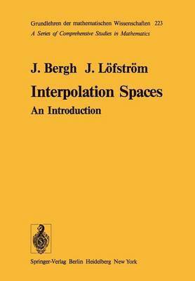 bokomslag Interpolation Spaces