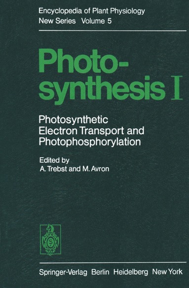 A. Trebst, M. Avron - Photosynthesis I, Häftad