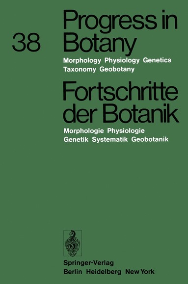 bokomslag Progress in Botany / Fortschritte der Botanik