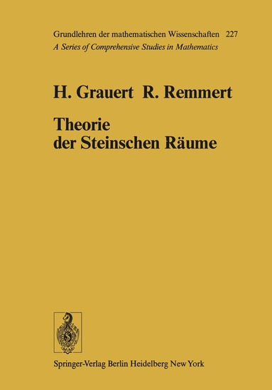 H. Grauert, R. Remmert - Theorie der Steinschen Räume, Häftad