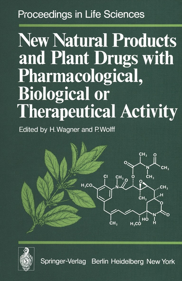 H.K. Wagner, P.M. Wolff, H. K. Wagner, P. M. Wolff - New Natural Products and Plant Drugs with Pharmacological, Biological or Therapeutical Activity, Häftad
