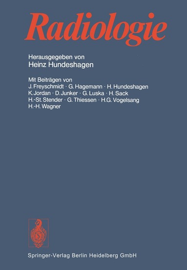 H. Hundeshagen - Radiologie, Häftad