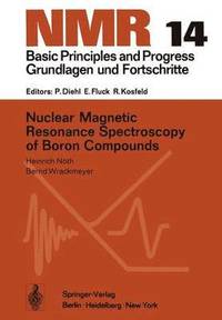 bokomslag Nuclear Magnetic Resonance Spectroscopy of Boron Compounds