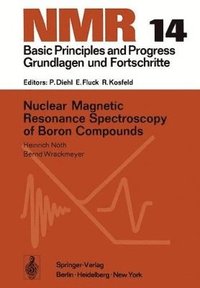 bokomslag Nuclear Magnetic Resonance Spectroscopy of Boron Compounds