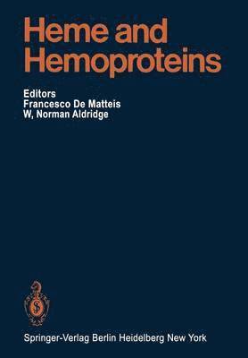 Heme and Hemoproteins 1