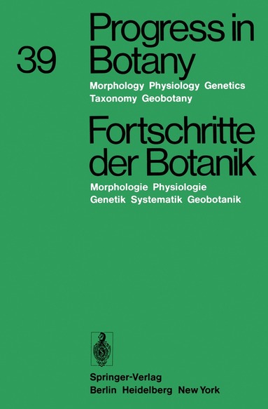 bokomslag Progress in Botany / Fortschritte der Botanik