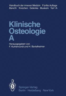 bokomslag Klinische Osteologie  A