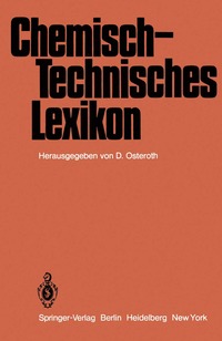 bokomslag Chemisch-Technisches Lexikon