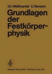 bokomslag Grundlagen der Festkrperphysik