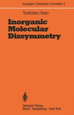 bokomslag Inorganic Molecular Dissymmetry