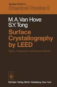 bokomslag Surface Crystallography by LEED