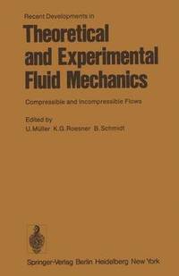 bokomslag Recent Developments in Theoretical and Experimental Fluid Mechanics