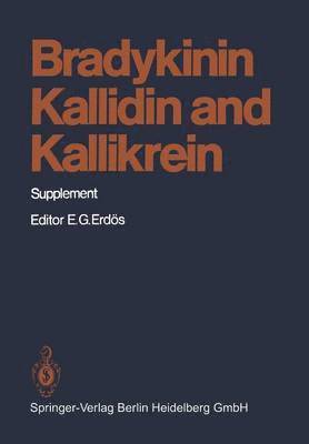 bokomslag Bradykinin, Kallidin and Kallikrein