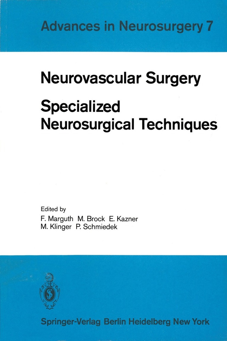 Neurovascular Surgery 1