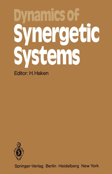 H. Haken, H. Haken - Dynamics of Synergetic Systems, Häftad