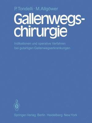 Gallenwegschirurgie 1