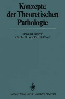 bokomslag Konzepte der Theoretischen Pathologie