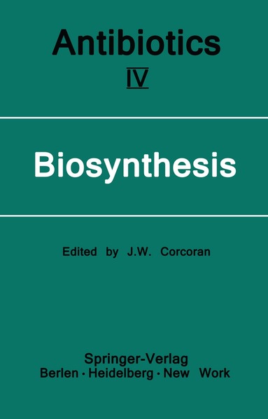 John W. Corcoran - Biosynthesis, Häftad