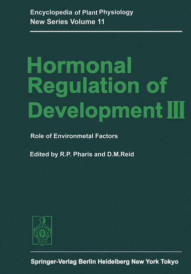 bokomslag Hormonal Regulation of Development III