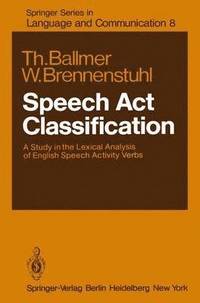 bokomslag Speech Act Classification