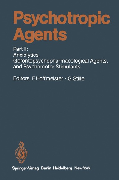 bokomslag Psychotropic Agents