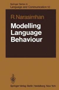 bokomslag Modelling Language Behaviour