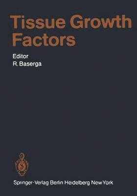bokomslag Tissue Growth Factors