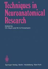 bokomslag Techniques in Neuroanatomical Research