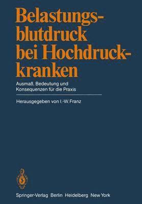 bokomslag Belastungsblutdruck bei Hochdruckkranken