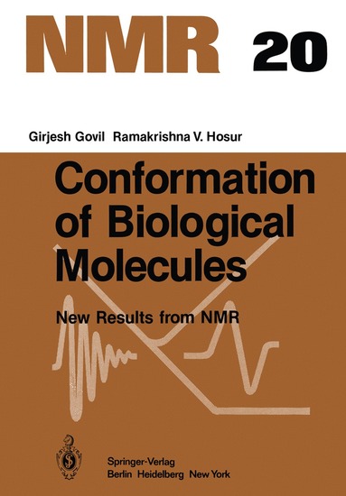 bokomslag Conformation of Biological Molecules