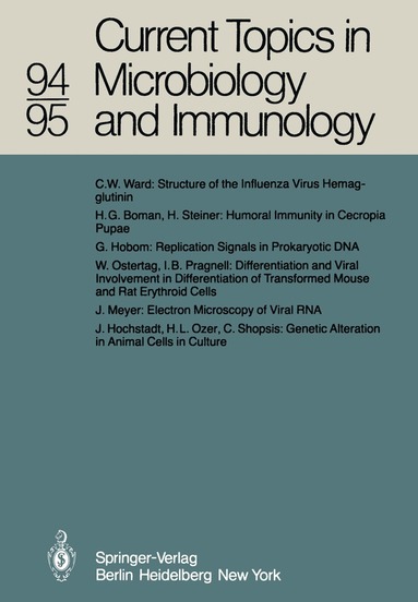 bokomslag Current Topics in Microbiology and Immunology