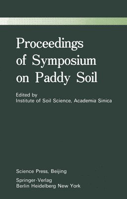 bokomslag Proceedings of Symposium on Paddy Soils