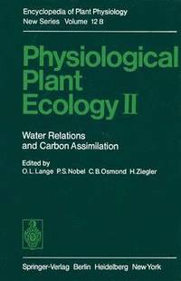 bokomslag Physiological Plant Ecology II